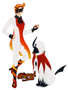 Amber Trainer (with Absol)